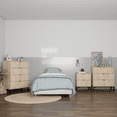 thumbnail image 5 of Falkk Furniture - Minimalist 4-Drawer Dresser - Natural Wood, 5 of 8