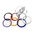 thumbnail image 3 of TAILTOSS 1Set Cellosilk Badminton Racket String Random Color 0.69mm Line 65 High Elasticity Strength For Training, 3 of 7