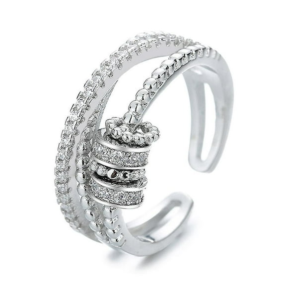 Women's Anxiety and Spinner Ring