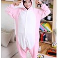 thumbnail image 4 of Pijamas de una pieza con dibujos animados para mujer, pijamas de franela de una pieza con animales, disfraces para adultos, 4 of 6