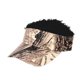 thumbnail image 2 of Fiudx Gorra de Béisbol con Peluca Divertida, Estilo Hip Hop, Ajustable, de Algodón Transpirable, Ideal para Actividades Al Aire Libre, Ideal Como Regalo para Adultos., 2 of 3
