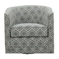 thumbnail image 4 of Wallace &amp; Bay Little Graphic Fabric Swivel Accent Chair, 4 of 7