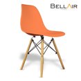 thumbnail image 2 of Set De 4 Sillas Eames Modernas Color Naranja Original Bellair, 2 of 7