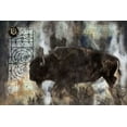 thumbnail image 2 of Wiley, Marta 32x23 White Modern Wood Framed Museum Art Print Titled - Buffalo, 2 of 4