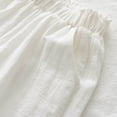thumbnail image 4 of Karoyedx Little Girls Summer Clothes Toddler Baby Girl Summer Clothes Outfits Crocheted Ruffle Camisole Pants Kids Clothing Set White Size,3-4 Years, 4 of 9