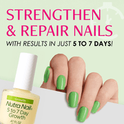 Nutra Nail 5 to 7 Day Growth Treatment - Fast Keratin Nail Strengthener Repair Serum Formula for Thin, Brittle, Damaged Nailbeds (0.47 fl oz)