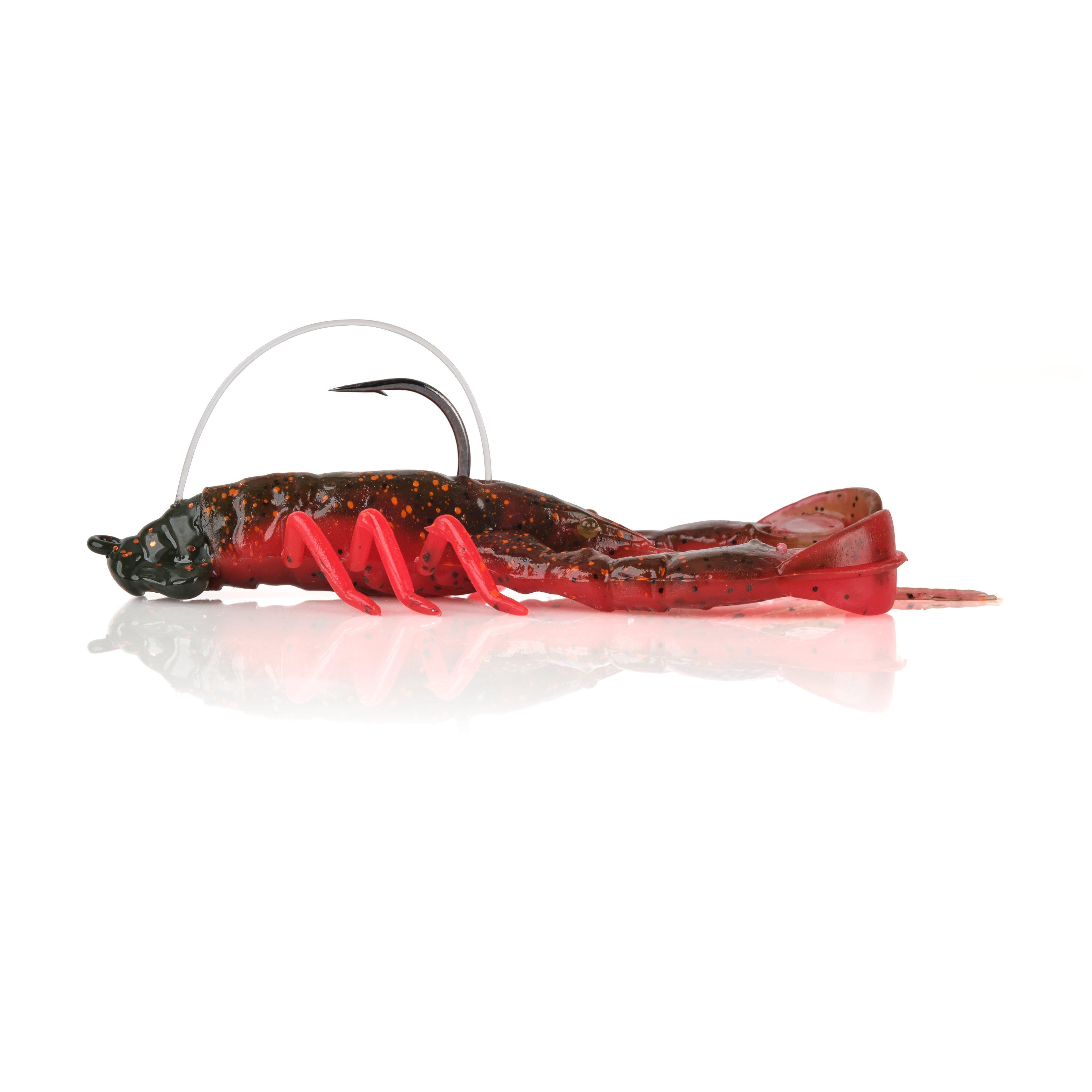 Berkley PowerBait® Clatter Craw, 3.5 in, Watermelon Red