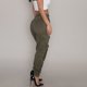 thumbnail image 5 of M Buder Pantalones Cargo Jogger Casuales Para Mujer Con Bolsillos Grandes Ajuste Relajado Cómodo Ideal Para Senderismo Deportes Y Uso Diario Color Verde Talla Chica (25.4 cm / 10 inches), 5 of 9