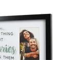 thumbnail image 3 of Prinz 5-Opening 20" X 16" Memories Collage Picture Frame, for Multi-Size Photos, White-Black, 3 of 5