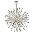 thumbnail image 6 of 11664-010-FR001-Allegri Lighting-Milieu Metro - Five Light Flush Mount   Chrome Finish with Firenze Clear Crystal, 6 of 339