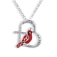 thumbnail image 2 of Collar del colgante del corazón Aleación de la aleación Cadena de cuello madre romántica gargantilla joyería adolescentes boda cumpleaños regalos decoraciones tipo 1 Inevent AP004895-01, 2 of 7
