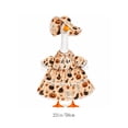 thumbnail image 3 of YuanGuangQ Thanksgiving Fall Maple Goose Outfit Goose Clothes for 23 in Cement or Plastic Geese Costume Dress for Yard Lawn Outdoor Garden Duck Statue Autumn Party Holiday Decor, 3 of 7