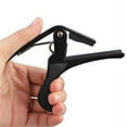 thumbnail image 2 of Premium Quick Change Folk Acoustic Electric Guitar Banjo Trigger Capo Key Clamp, 2 of 5