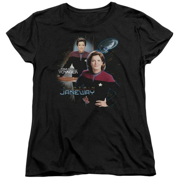 Star Trek - Captain Janeway - Women's Short Sleeve Shirt - Large