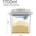 thumbnail image 2 of Envases de leche en polvo, envases de leche en polvo de 1700ml, dispensadores de fórmula, envases portátiles de leche en polvo, leche en polvo, snacks y cereales JM, 2 of 5