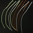 thumbnail image 3 of Lot de 10 Connecteurs de Pêche Extérieur Nylon Rallonge Boucles de Ligne de Mouche Accessoires Corde à Poisson Équipement Marquage Remplacement Jaune 20 Lb, 3 of 7