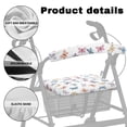 thumbnail image 5 of HELLHERO Seat & Back Covers Removable and Washable Non-Slip Cover Walker Covers & Tropical Plants Stain Proof for Breathable, 5 of 7