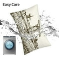 thumbnail image 6 of Salouo Dutch Windmill Pattern Pillow Cases,1PC Pillow Covers with Envelope Closure Decorative Pillow Case for Bed Couch,Pillows Not Included-14"x20", 6 of 6