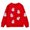 Watermelon Red, variant on JIAYUE Girls Crew Neck Sweatshirt Halloween Rhinestone Graphic Pullover Long Sleeve Hoodless Top for Fall Holiday Wear