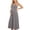 Gray 03, variant on Maternity Summer Maxi Dress Summer Spaghetti Strap Scoop Neck Baby Shower Photoshoot Casual Boho Sleeveless Long Sundress S-3XL