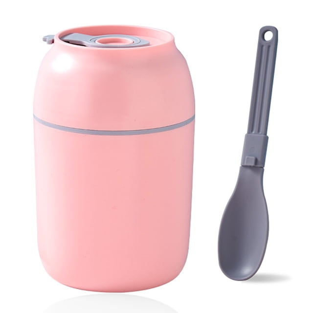 Tarro de comida aislado Bento Box contenedores de almuerzo para niños adultos, termo de sopa a prueba de fugas de acero inoxidable con cuchara