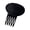 Black, variant on Volumizing Hair Clip Comb Insert Pad For Flat Fine Thin Hair Styling Seamless Professional Clip