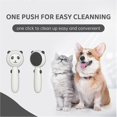thumbnail image 4 of high quality Cat Brush for Shedding and Grooming, Self-Cleaning Slicker Brush for Cats Dogs, Pet Grooming Brush, Cat Hair Remover, 4 of 5