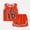 Red#F, variant on JCCXIN Boys Summer Outfit Sets For Active Play Comfortable Loose Fit T Shirt And Shorts O-Neck Sports And Casual Wear Stylish Clothes Sets