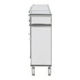 thumbnail image 5 of 3 Drawer 4 Door Cabinet L60"W14"H36" Silver Clear, 5 of 12
