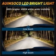 thumbnail image 2 of 2026 Brightest LED Headlight H11 H8 Bulbs Conversion Kit, 10000LM 6500K Cool White, Easy Installation, Plug & Play, 2 of 7