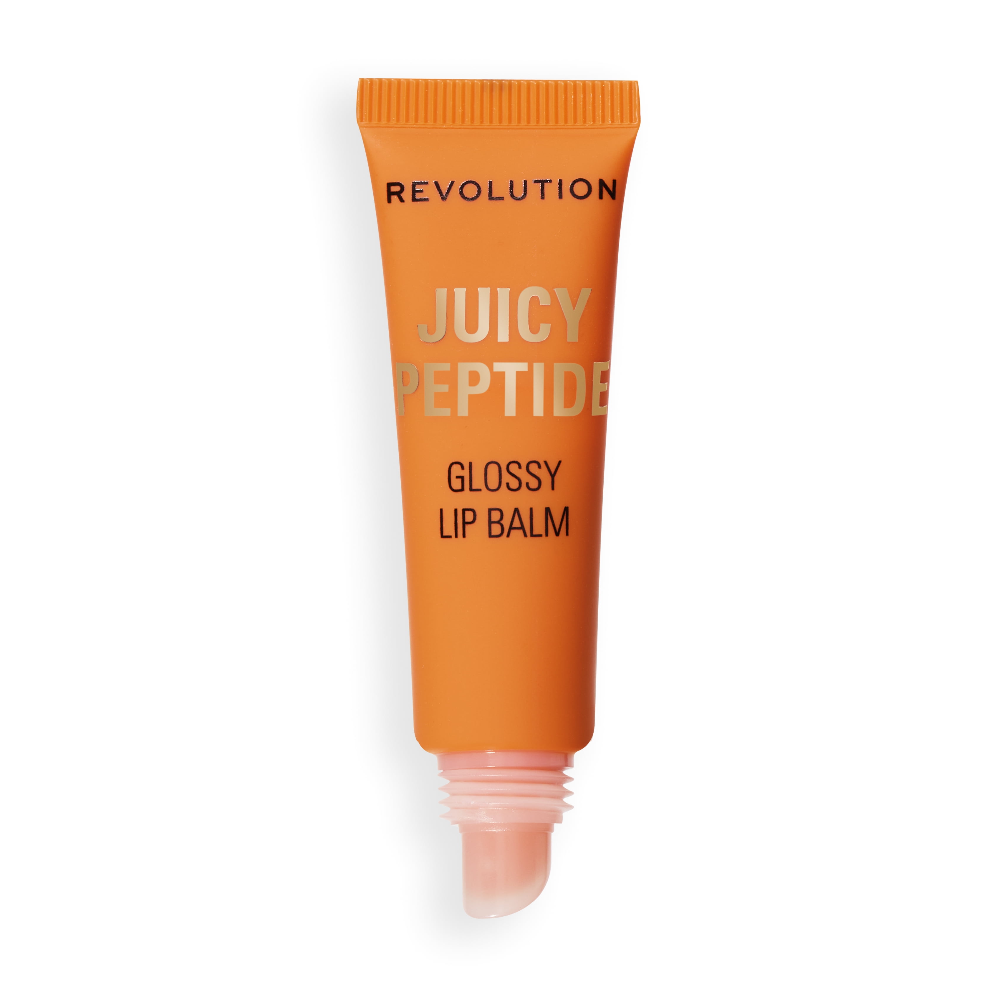 Revolution Juicy Peptide Hydrating Moisturizing Lip Balm with Peptides, Peach Bellini