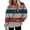 Grey, variant on Bovemsi Sweatshirt for Women Oversized Hoodies Striped Plus Size Sweatshirts Long Sleeve Pullover Fall Clothes With Pocket Comfort Hoodie