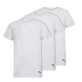thumbnail image 2 of 3 Pack Boys' Classic Crew Neck T-Shirt White, 2 of 2