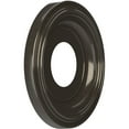 thumbnail image 2 of Ekena Millwork 10"OD x 3 1/2"ID x 1 1/8"P Traditional Thermoformed PVC Ceiling Medallion (Fits Canopies up to 5 1/2"), Metallic Charcoal, 2 of 10