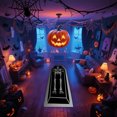 thumbnail image 3 of Halloween Coffin Rug Gothic Bath Mat with Skeleton Design Non Absorbent Floor Carpet for Bedroom Bathroom, 3 of 3