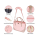 thumbnail image 4 of Maletín para portátil de 15.6 pulgadas para mujer mochilas 1367 Belug Rosa, 4 of 5