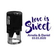 thumbnail image 1 of Printtoo Heavy Duty Dater Stamp With Entered By Text & Sign Space Self Inking Date Rubber Stamp-Blue, 1 of 6