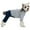 Gray, variant on HQREA Winter Warm Dog Jacket Fleece Pet Dog Vest Coat 4 Legs Puppy Pullover Pajamas Jumpsuit Sweatshirt