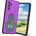 thumbnail image 1 of Compatible with Samsung Galaxy A32 5G Phone Case, Purple-Hand-of-Hamsa-2 Case Silicone Protective for Teen Girl Boy Case for Samsung Galaxy A32 5G, 1 of 1