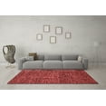 thumbnail image 3 of Ahgly Company Indoor Rectangle Abstract Red Modern Area Rugs, 2' x 4', 3 of 4