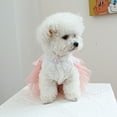 thumbnail image 6 of Dog Butterfly Costume Pet Dog Christmas Halloween Birthday Wedding Costumes Dog Princess Costume with Wing Angel Dog Costume Girl Puppy Tutu Dress for Small Dog Pet Holiday Cat Outfit, 6 of 8
