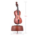 thumbnail image 4 of Amdohai Classical Wind Up Cello Music Box with Rotating Musical, 4 of 8