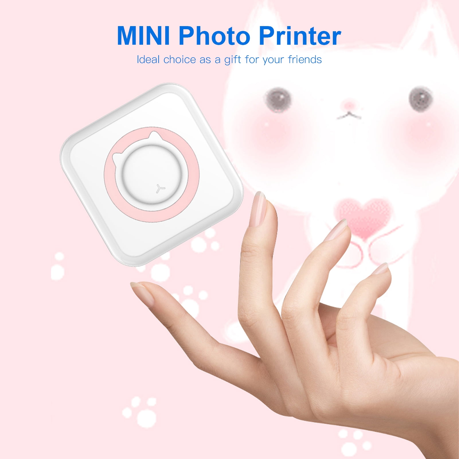 Label printer,Printer Portable Printer Bt With 11 Support Bt With Rolls 57mm Compatible Android Paper Rolls 57mm 11 Paper Rolls 57mm Compatible With Printer Support Bt Compatible With Ios