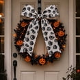 thumbnail image 2 of Halloween Wired Edge Ribbons Holiday DIY Craft Wrapping Ribbon for Home Party Decor, 2 of 6