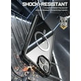 thumbnail image 2 of Poetic Guardian MagPro Case for iPhone 15 Plus 6.7 inch, Built-in Screen Protector, Black/Clear, 2 of 6