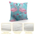 thumbnail image 4 of SHANXI Throw Pillow Covers Home Decor Bird Love Sea Sunset Ocean Pillow Cases Decorative 24x24in, 4 of 5