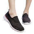 thumbnail image 4 of HBFAGFB Espadrilles pour Femmes Dames Été Légères en Maille Ajourée Antidérapantes Chaussures Décontractées Rouges Taille 39, 4 of 5
