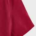 thumbnail image 6 of Mens Hawaiian Shirt Band Collar Short Sleeve Button Down Shirts Summer Beach Shirts Red, 6 of 6