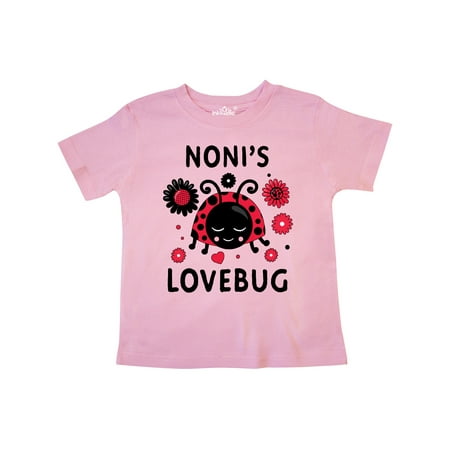 

Inktastic Valentine s Day Noni s Lovebug Gift Toddler Boy or Toddler Girl T-Shirt