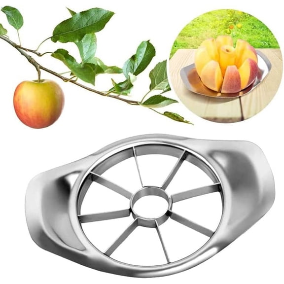 TRIANU Apple Slicer 8 Blade Apple Slicer Stainless Steel Apple Cutter Heavy Duty for Apples